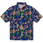 St. Louis Blues Hawaiian Shirt - Hawaiian Girls Design | Moonbestprint