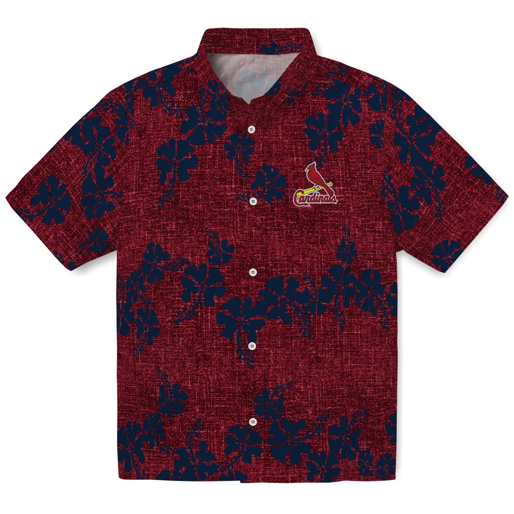 St. Louis Cardinals Hawaiian Shirt - 50th State Flower | Moonbestprint