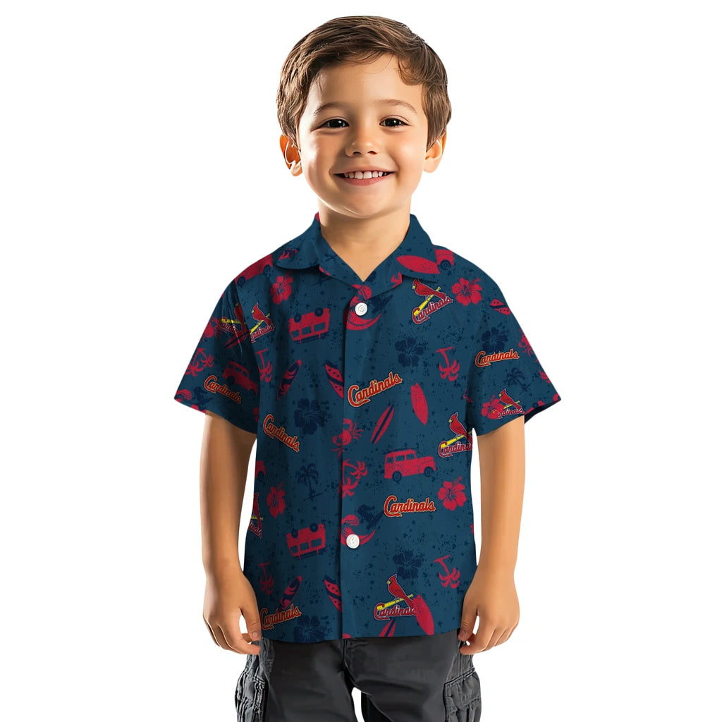 St. Louis Cardinals Hawaiian Shirt - Beach Vibe | Moonbestprint