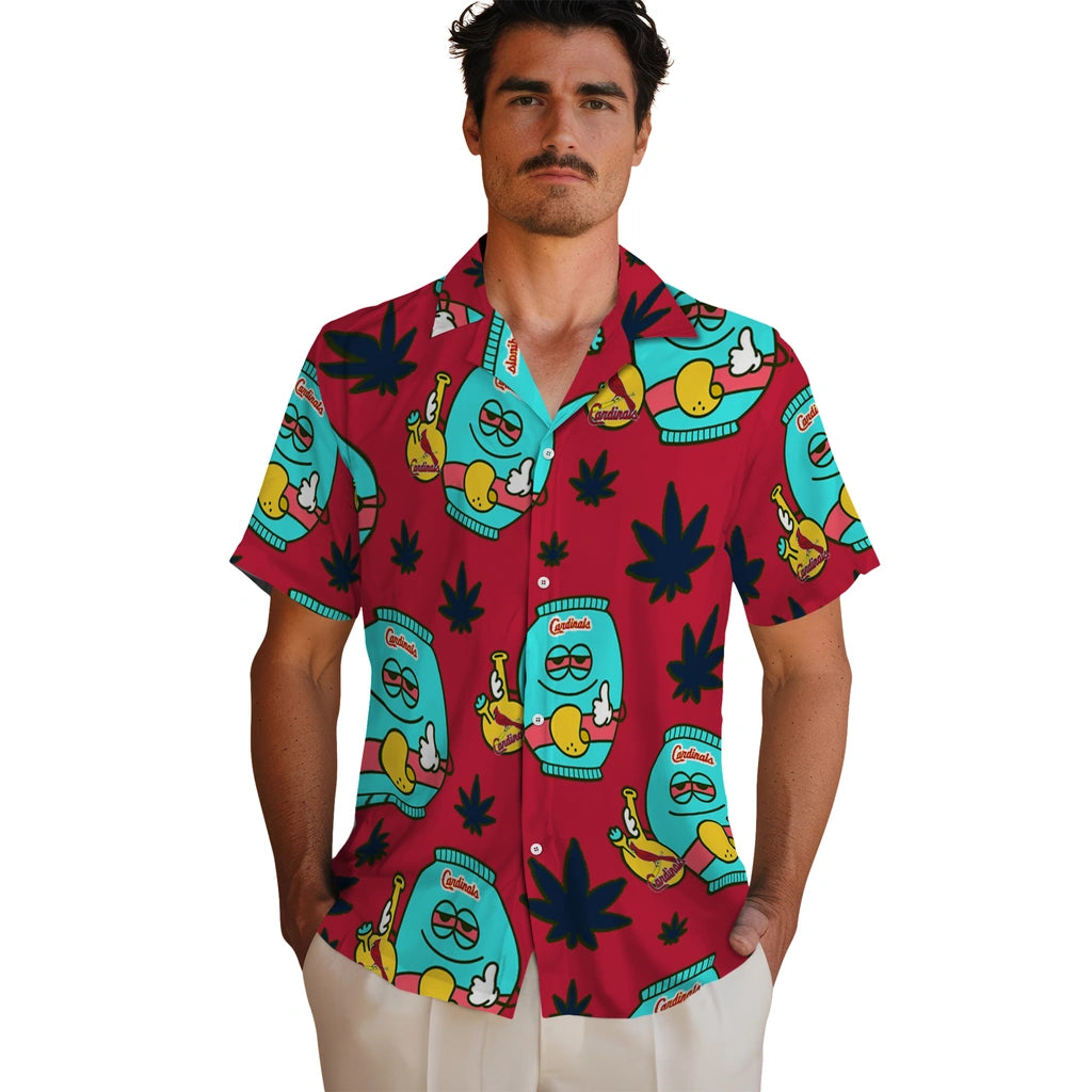 St. Louis Cardinals Hawaiian Shirt - Chill Vibe | Moonbestprint