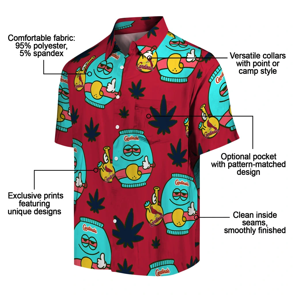 St. Louis Cardinals Hawaiian Shirt - Chill Vibe | Moonbestprint