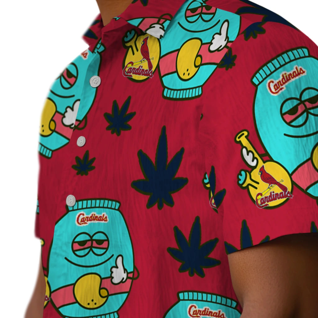 St. Louis Cardinals Hawaiian Shirt - Chill Vibe | Moonbestprint