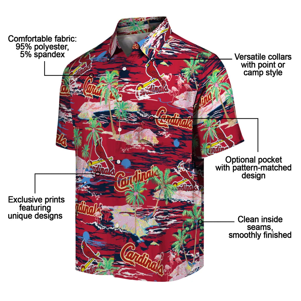 St. Louis Cardinals Flamingo Retreat 2026 Hawaiian Shirt – Moonbestprint