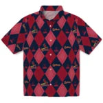 St. Louis Cardinals Hawaiian Shirt - Golfing Plaid | Moonbestprint