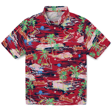 St. Louis Cardinals Hawaiian Shirt - Hawaii Island | Moonbestprint