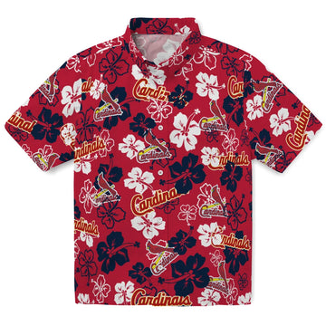 St. Louis Cardinals Hibiscus Bloom Hawaiian Shirt – Moonbestprint