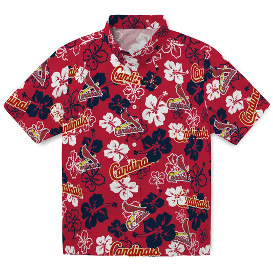 St. Louis Cardinals Hibiscus Bloom Hawaiian Shirt – Moonbestprint