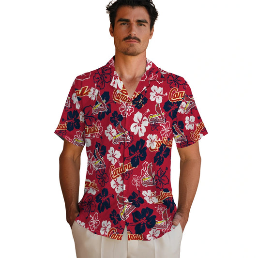 St. Louis Cardinals Hibiscus Bloom Hawaiian Shirt – Moonbestprint