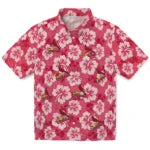 St. Louis Cardinals Hawaiian Shirt - Hibiscus Cluster | Moonbestprint