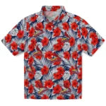 St. Louis Cardinals Hawaiian Shirt - Hibiscus Fiesta | Moonbestprint