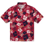 St. Louis Cardinals Hawaiian Shirt - Hibiscus Flower Design | Moonbestprint