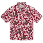 St. Louis Cardinals Hawaiian Shirt - Hibiscus Motif | Moonbestprint