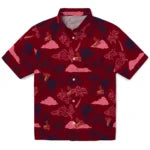 St. Louis Cardinals Hawaiian Shirt - Palm And Clouds | Moonbestprint