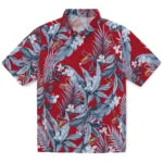 St. Louis Cardinals Hawaiian Shirt - Palm Leaves | Moonbestprint