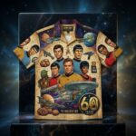 Unisex Star Trek 60th Anniversary 1966-2026 Graphic Hawaiian Shirt for Movie Fans – Moonbestprint
