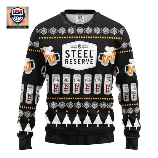Steel Beer Ugly Christmas Sweater Amazing Gift Idea Thanksgiving Gift ? Usalast