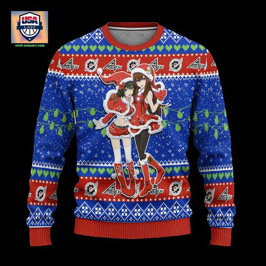 Steins Gate Anime Ugly Christmas Sweater Custom Xmas Gift ? Usalast