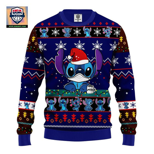 Stitch Ugly Christmas Sweater Blue 1 Amazing Gift Idea Thanksgiving Gift ? Usalast