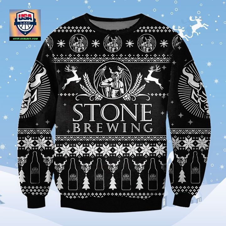 Stone Brewing Brewery Ugly Christmas Sweater 2022 ? Usalast