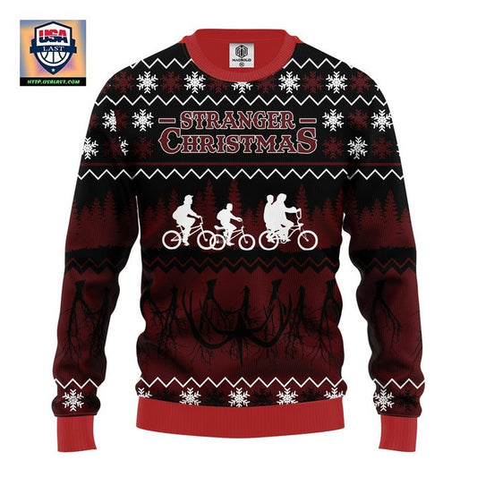 Strangers Ugly Christmas Sweater Amazing Gift Idea Thanksgiving Gift ? Usalast