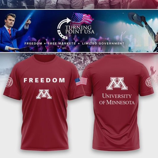 Minnesota Campus Freedom Tshirt | WK12 Moonbestprint