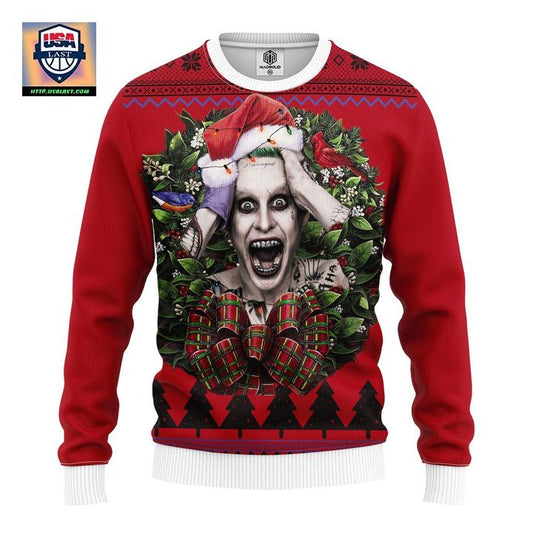 Suicide Squad Joker Noel Mc Ugly Christmas Sweater Thanksgiving Gift ? Usalast