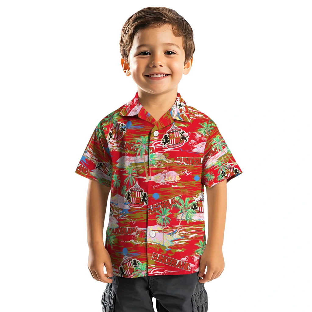 Sunderland Flamingo Retreat 2026 Hawaiian Shirt – Moonbestprint