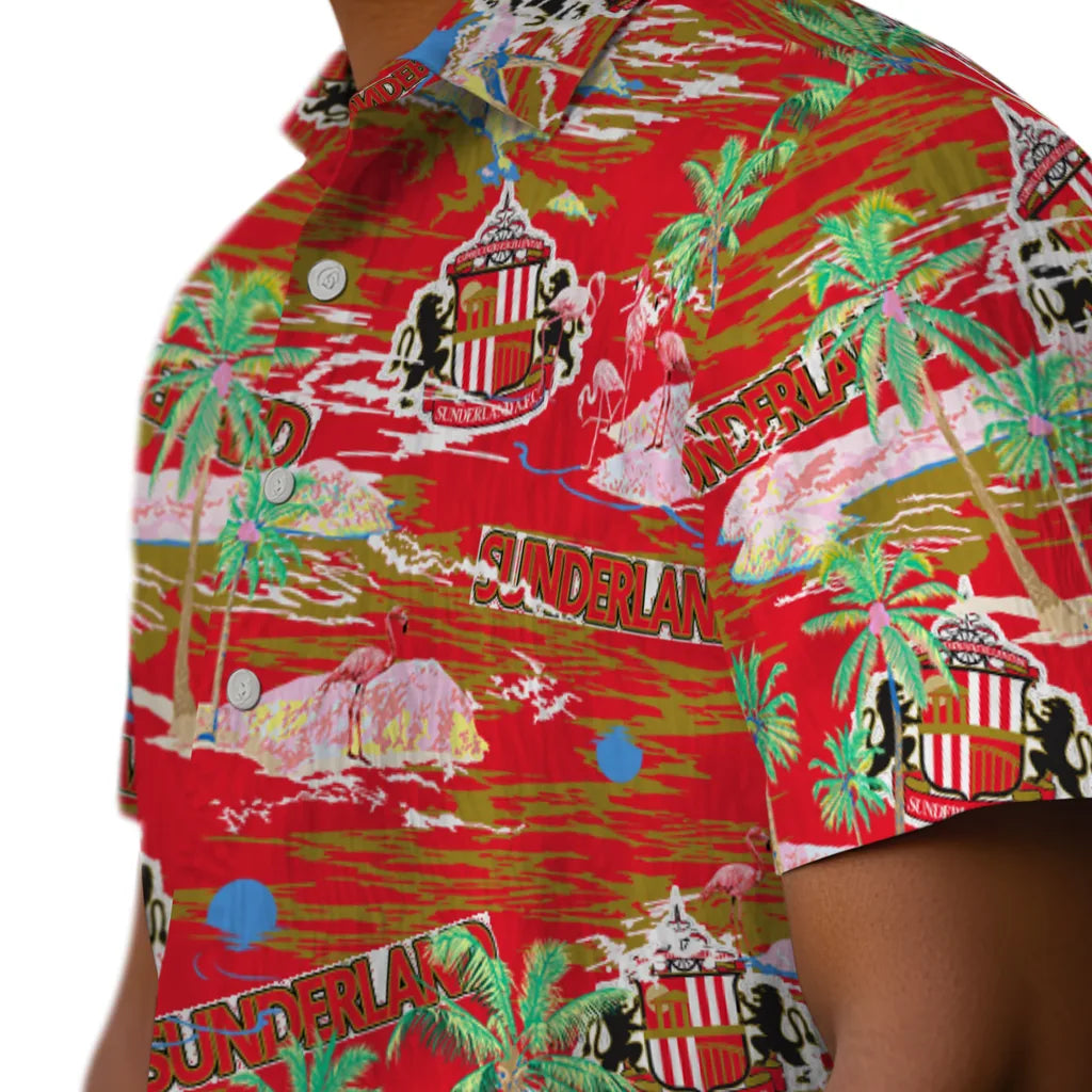 Sunderland Flamingo Retreat 2026 Hawaiian Shirt – Moonbestprint