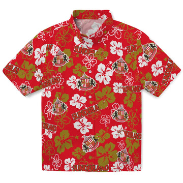 Sunderland Hibiscus Bloom Hawaiian Shirt – Moonbestprint