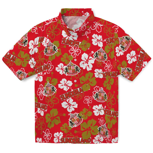 Sunderland Hibiscus Bloom Hawaiian Shirt – Moonbestprint