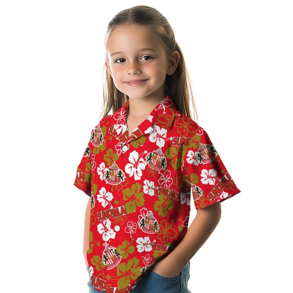 Sunderland Hibiscus Bloom Hawaiian Shirt – Moonbestprint