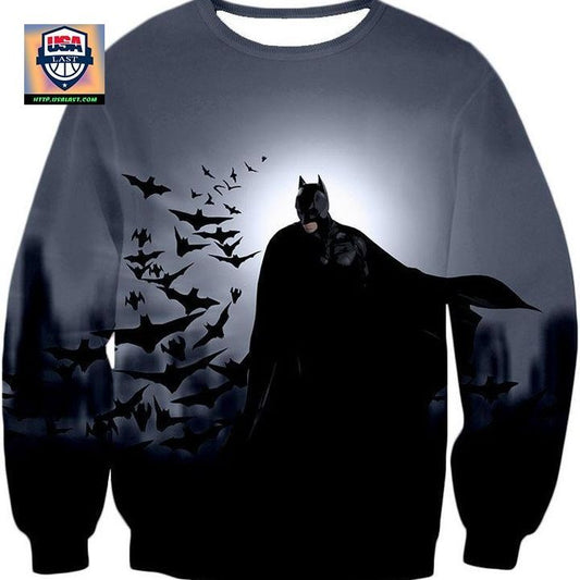 Super Hero Gotham Vigilante Batman Graphic Action Sweater Sh9875 ? Usalast