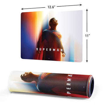 Superman 2025 Man of Steel Ascension Heroic Glow Gaming Mouse Pad Moonbestprint