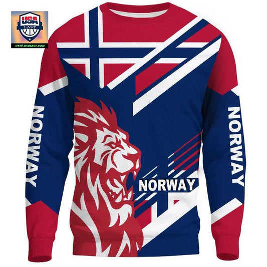 Sweater ? Norway Lion Flag Special Edition A30 ? Usalast