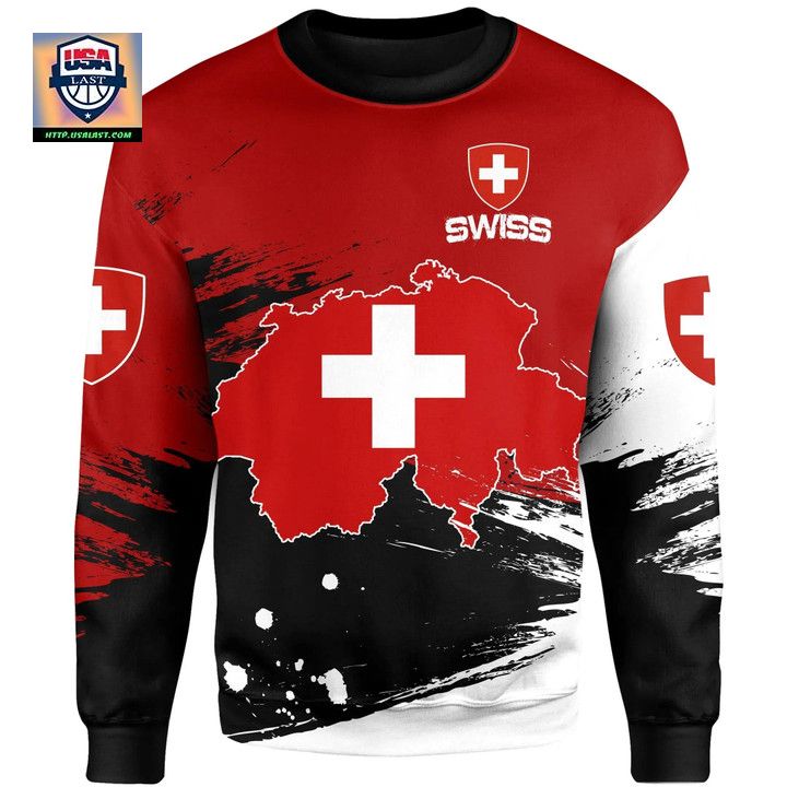 Switzerland Special Sweater ? New Knitted Long-Sleeved Sweater A7 ? Usalast
