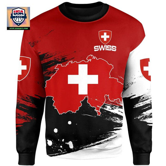 Switzerland Special Sweater ? New Knitted Long-Sleeved Sweater A7 ? Usalast