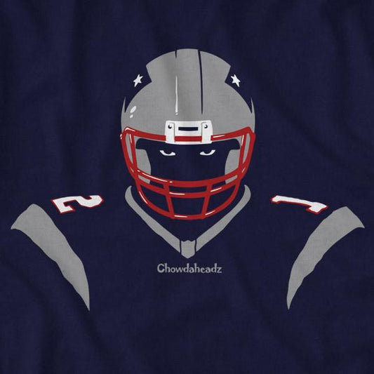 New England Angry Silhouette T-Shirt