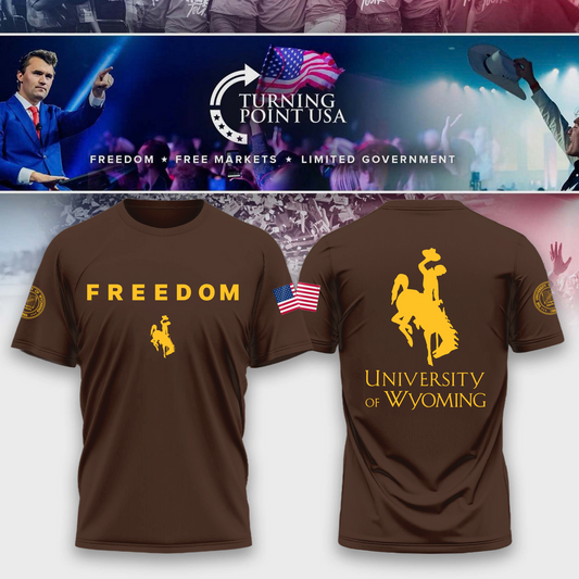 University of Wyoming x Turning Point USA TShirt | VZ27 Moonbestprint