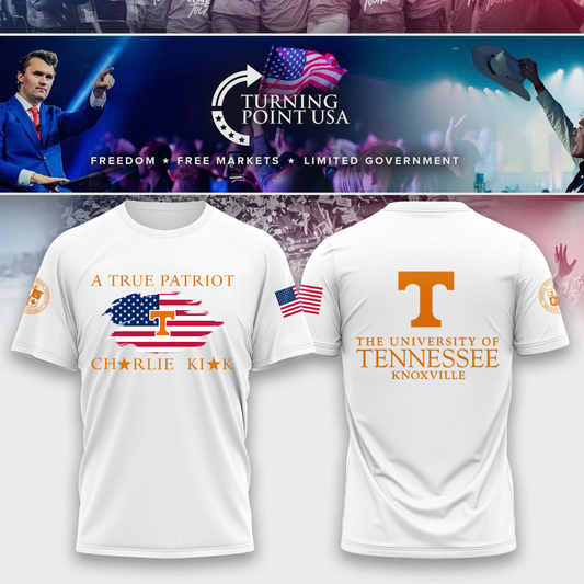 Limited Edition University of Tennessee, Knoxville x Turning Point USA T-Shirt Moonbestprint