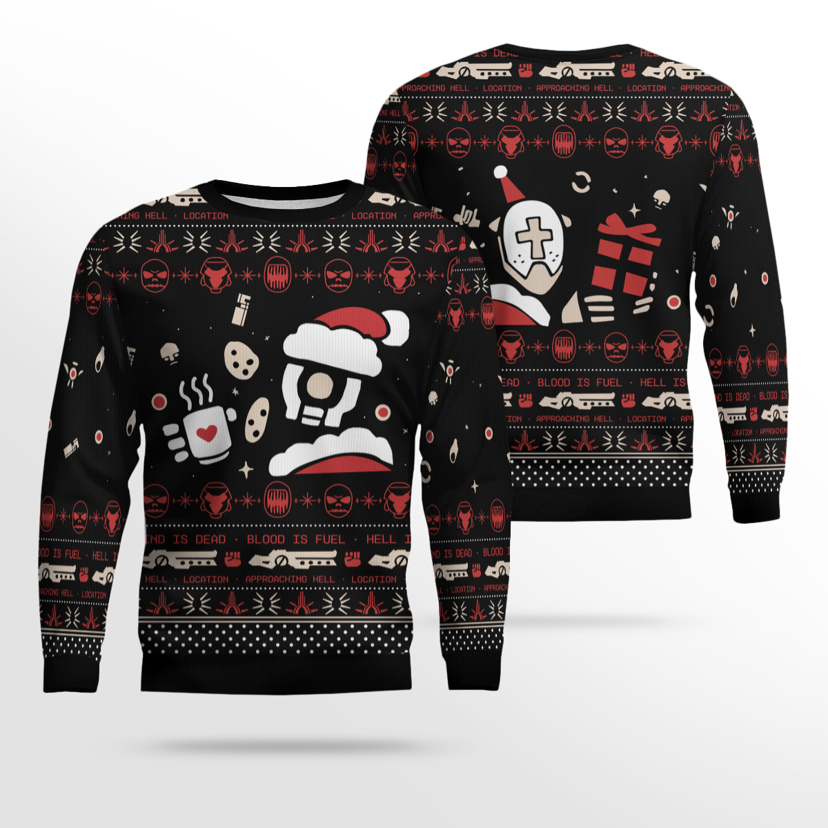 2025 Ultrakill Holiday Ugly Christmas Sweater – Moonbestprint
