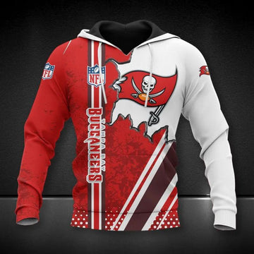 Tampa Bay Buccaneers All Over Print NFL 3D All Over Print Hoodie -Moonbestprint