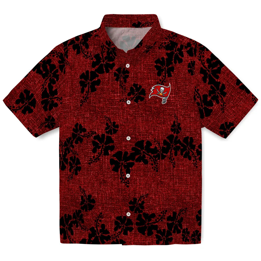 Tampa Bay Buccaneers Hawaiian Shirt - 50th State Flower | Moonbestprint