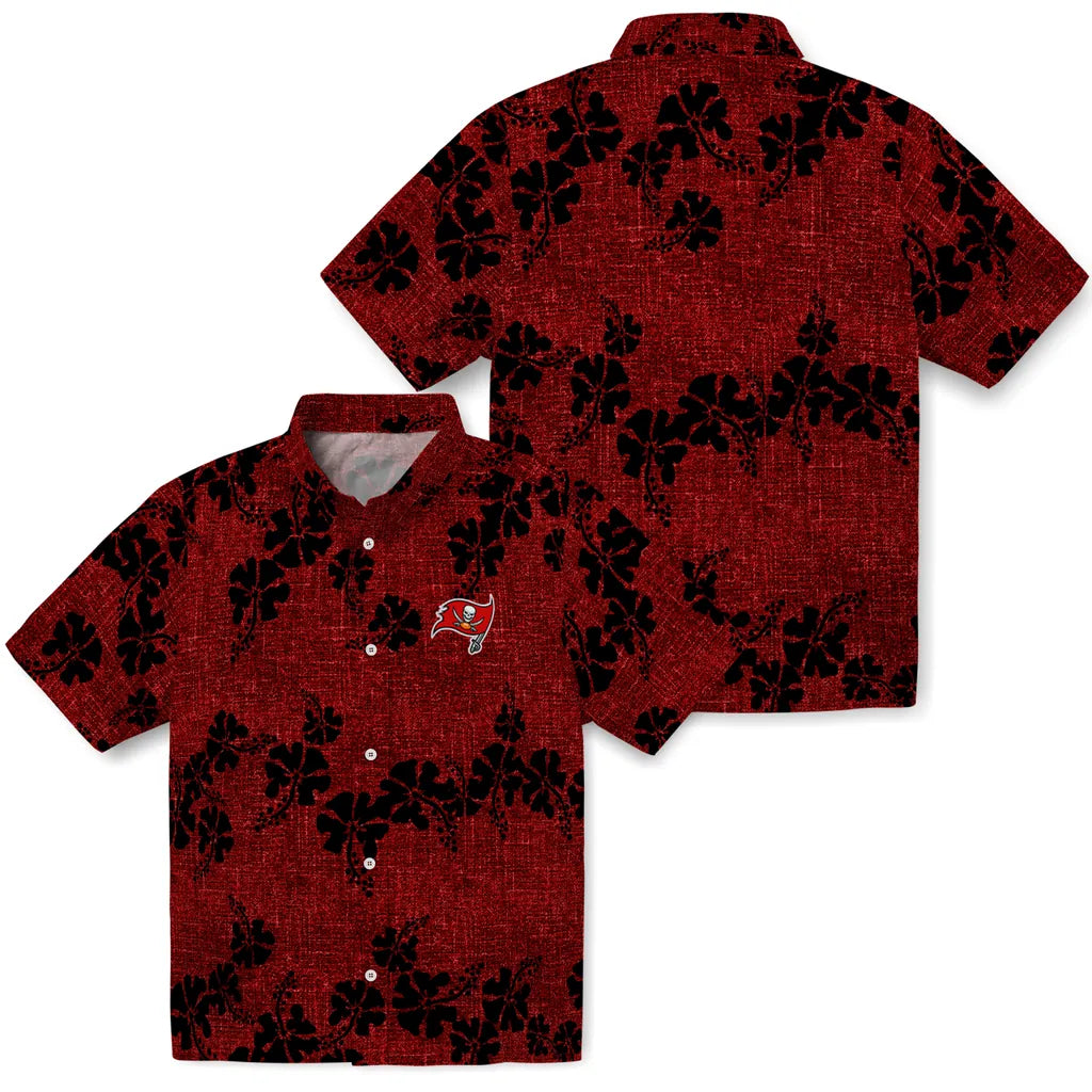 Tampa Bay Buccaneers Hawaiian Shirt - 50th State Flower | Moonbestprint