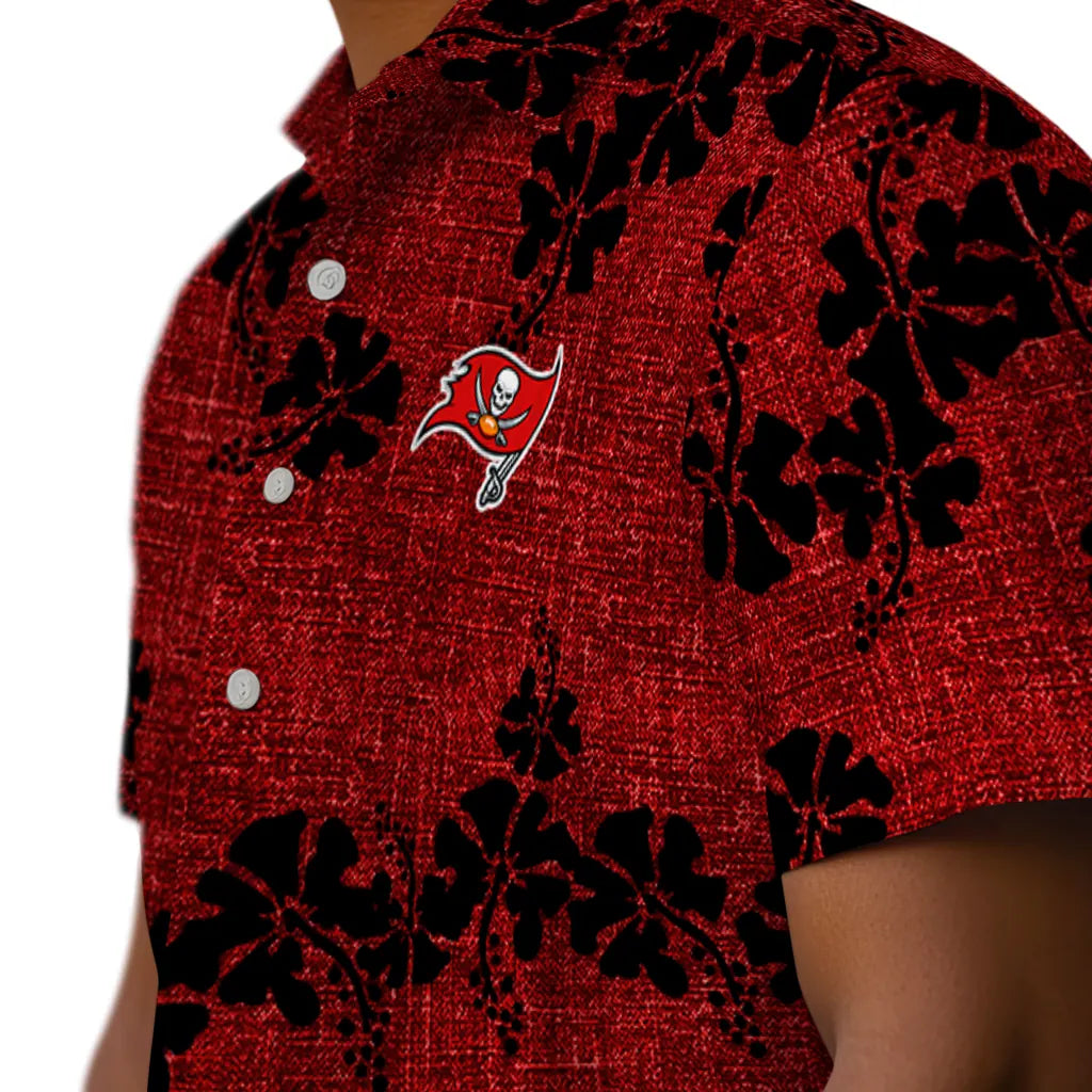 Tampa Bay Buccaneers Hawaiian Shirt - 50th State Flower | Moonbestprint
