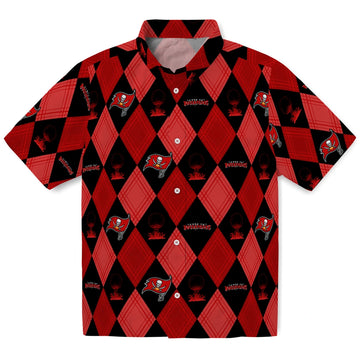 Tampa Bay Buccaneers Hawaiian Shirt - Golfing Plaid | Moonbestprint