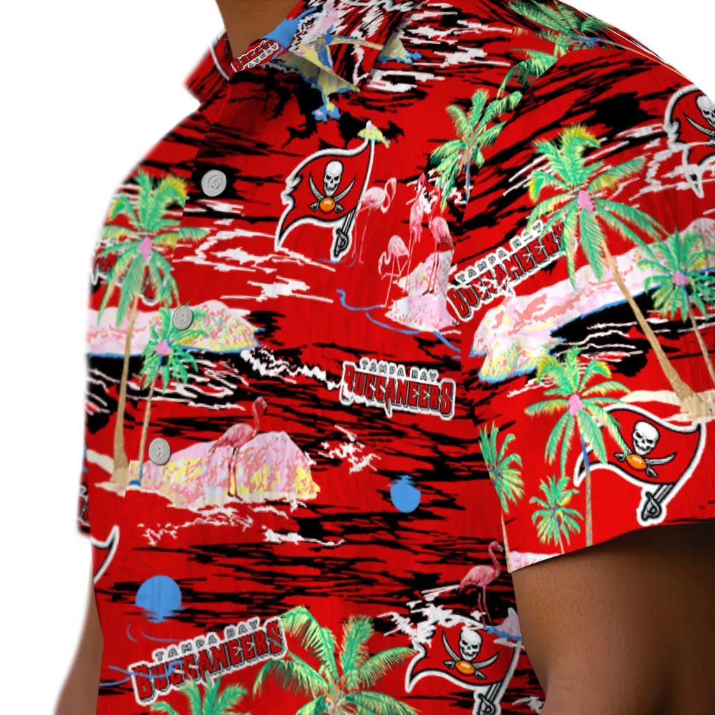 Tampa Bay Buccaneers Hawaiian Shirt - Hawaii Island | Moonbestprint