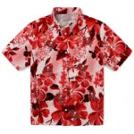 Tampa Bay Buccaneers Hawaiian Shirt - Hibiscus Arrangement | Moonbestprint