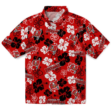 Tampa Bay Buccaneers Hibiscus Bloom Hawaiian Shirt – Moonbestprint