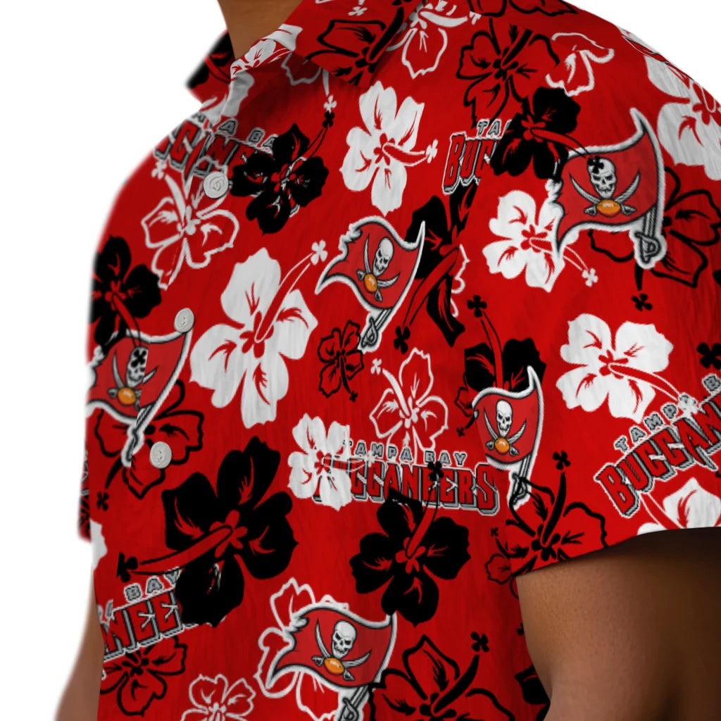 Tampa Bay Buccaneers Hibiscus Bloom Hawaiian Shirt – Moonbestprint