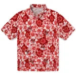 Tampa Bay Buccaneers Hawaiian Shirt - Hibiscus Blooms | Moonbestprint